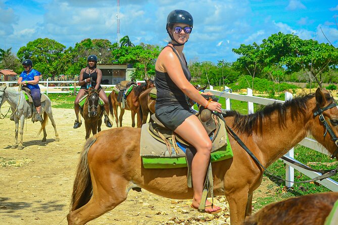 4 on 1 Tour. (Included Buggy, Zip lines, Horseback & Atabey Park) - Atabey Park’s private artificial cenote: the cooling break you’ll appreciate