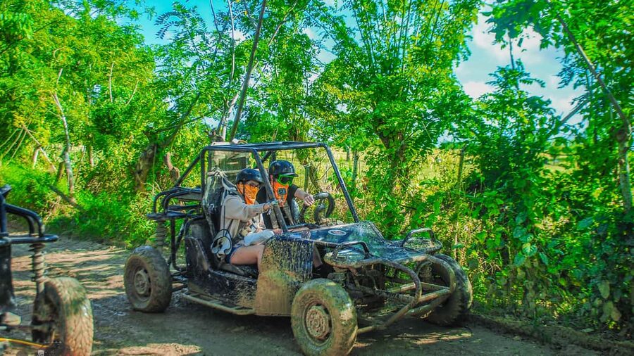 4x4 Adventure in Punta Cana: ATV, Buggy & Cave - Macao Beach Finish: Swimming, Sunset, and Arts & Crafts