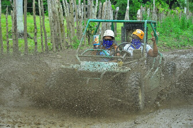 5 tours in 1 (Eco Farm/Horseback/City Tour/Buggy/Zipline) - Dune buggy trails, river time, and why you’ll get filthy