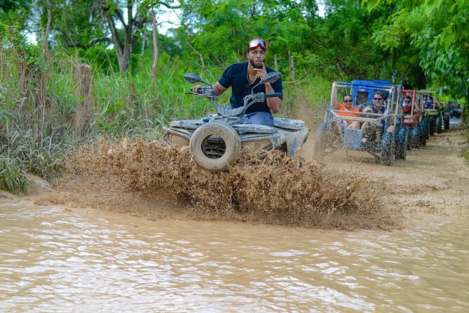 Adrenaline in 4X4 ATV through Macao Beach, Cave, Cafe Tour and Tobacco - Guides, Group Energy, and Family-Friendly Momentum