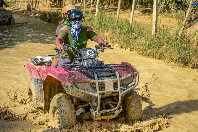 ATV off road adventure with water cave, beach and coffee tasting - Los Hoyos del Salado: the water cave swim that makes the day