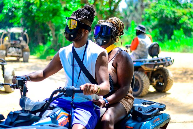 ATV to Macao Beach and Water Cave with Organic Farm - Stop 2: Macao Beach Time Between Limestone Cliffs