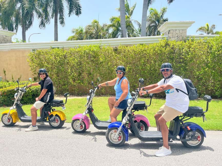 Bavaro Punta Cana: City Tour with Harley models E-Scooters - Electric scooters in Punta Cana: the smart way to travel