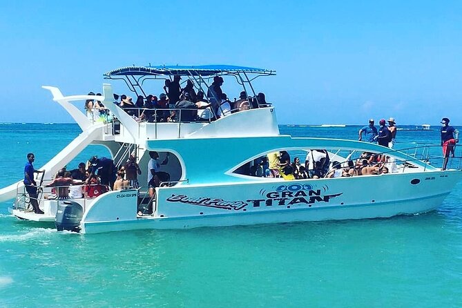 Bavaro Punta Cana EN boat party with drinks and transportation - Quick hits before you book
