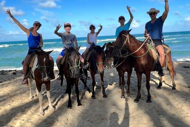 Beach Horseback Ride Tour at Punta Cana - The Main Ride to the Maimon River Mouth