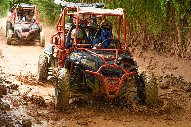 Buggies Adventure in Punta Cana 4 Hours Off-Road Fun - Macao Beach stop: a beach break plus Dominican coffee, cocoa, and tobacco