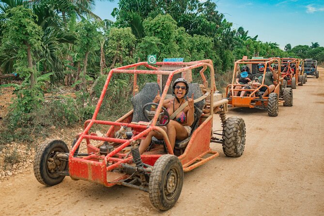 Buggy Adventure with Cenote, Waterfalls & Dominican Lunch - Waterfall pool time: the best kind of wind-down