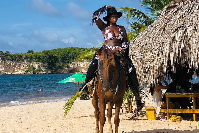 Buggy Horses and Zip Line from Punta Cana with Lunch Included - Stop 2 at Macao Beach: 8 carbon zip lines plus a suspension bridge