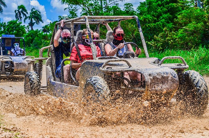 Buggy Party and exclusive ATV in Macau and Punta Cana - What’s Included (and What Isn’t): Drinks, Vehicle, Guide, and Wet-Day Gear