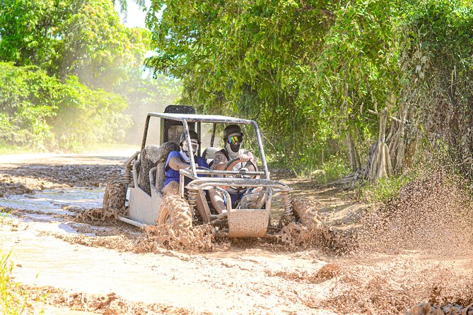 Buggy Tour Punta Cana A Cenote Secreto, Playa macao - Macau Beach Break: White Sand, Waves, and Photo-Friendly Stops
