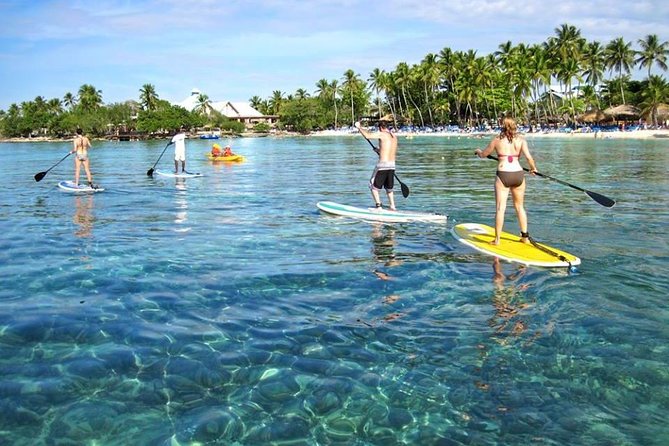 Catamaran Catalina Island Day Trip with Lunch - La Romana check-in on the catamaran: refreshments, briefing, and music