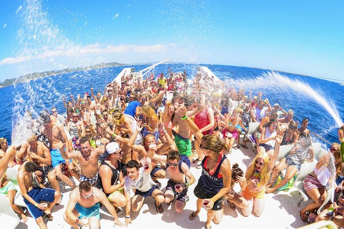 Catamaran Party in Punta Cana Includes Drink and Transportation - Food, Drinks, and the Adult-Only Alcohol Setup