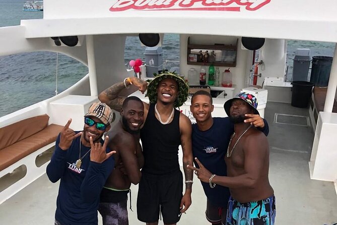 Catamaran party in Punta Cana with open bar, music and more - Natural Pool Time in Bavaro: Where the Day Becomes a Hangout