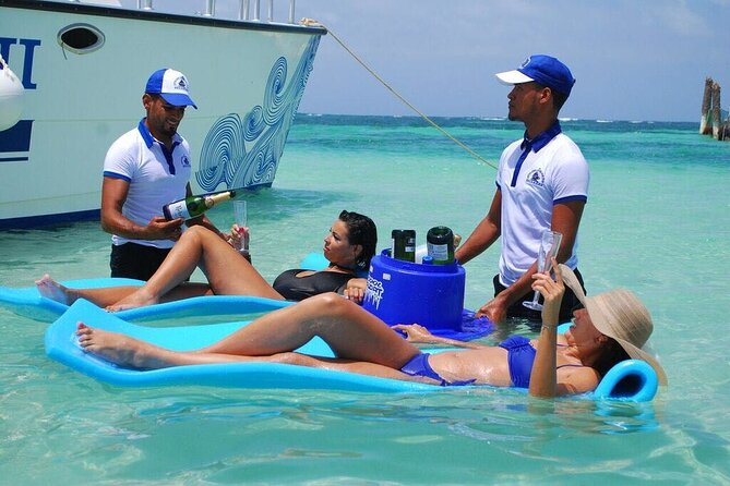 Catamaran Tour in Bavaro, Punta Cana – Snorkeling Experience - Stop 2 at Natural Pool: coconuts, swimming, and a beach break that delivers