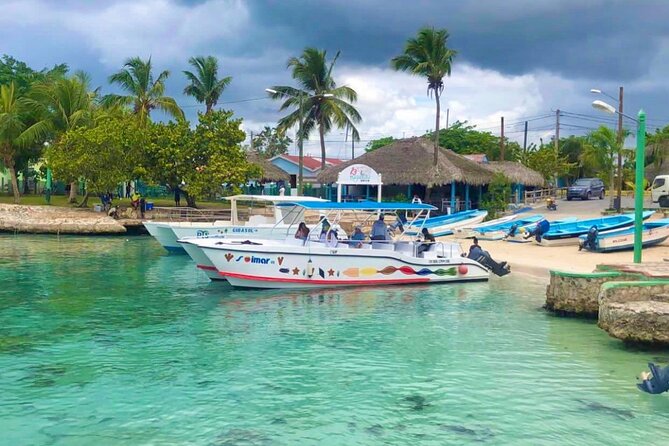 Day Trip to Saona Island with Lunch and Open Bar - Getting There From Punta Cana: Speedboat and Catamaran Time
