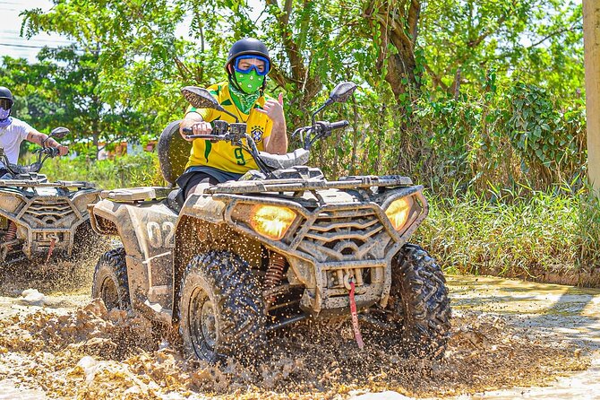 Experience in quadricycle ATV Punta Cana Playa Campo and Tradition - Boogies Punta Cana: forests, steep trails, and free organic tastings