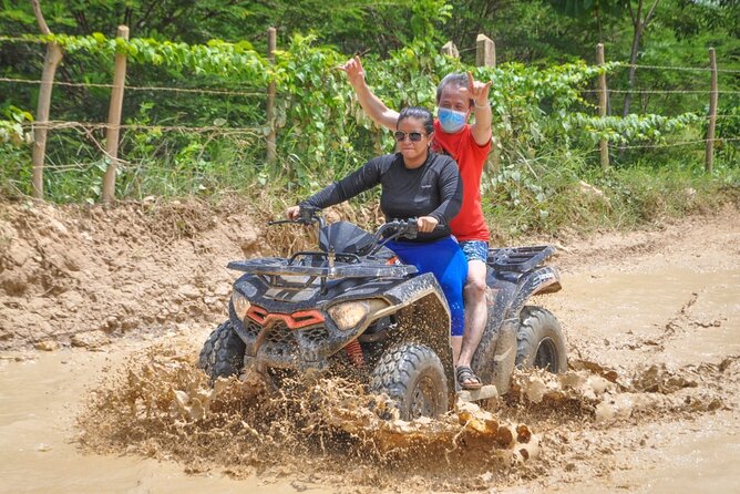 Extreme Adventure in Atv -Punta Cana - El Hoyo Cave Cenote: Crystal Water With an Explorer Feel