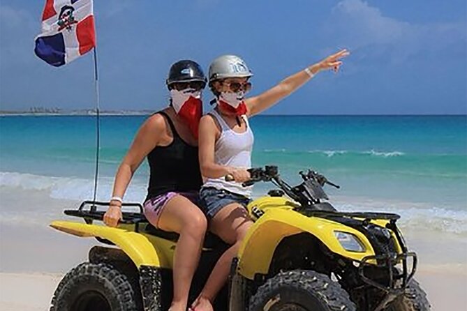 Extreme Adventure on ATV Quad Bikes from Punta Cana - The Cave With Crystal Clear Water and an Underground River