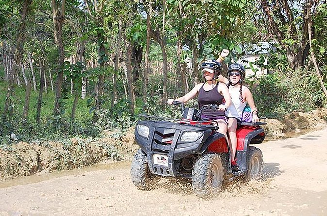 Extreme Adventure on ATV Quad Bikes from Punta Cana - Ranch Clean-Up: Washing Off Mud Before You Head Back