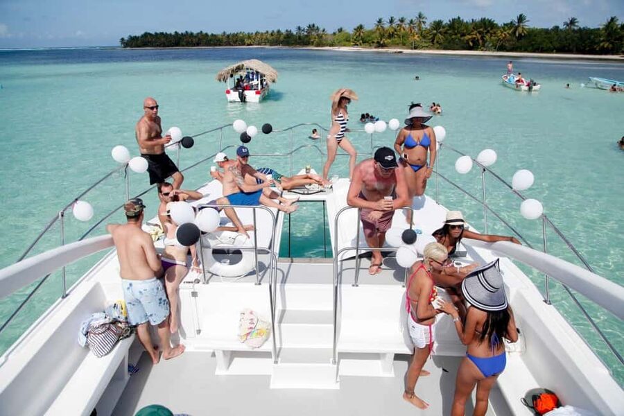 From Bavaro, Punta Cana: Boat Party, Snorkeling, Drinks, Snacks, and Transportation - Stop One: Dolphin Spotting (About 25 Minutes)