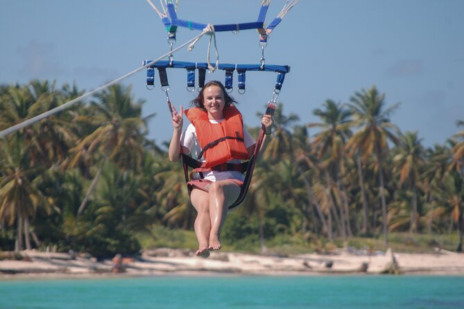 From Punta Cana: Amazing Activity Parasailing Hotel pickup - The big reality check: wind determines what happens