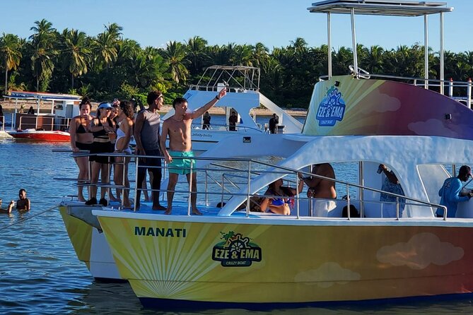 From Punta Cana: Party Boat + Snorkeling Live Music Drink Open B - Group Size: The Sweet Spot Between Social and Comfortable