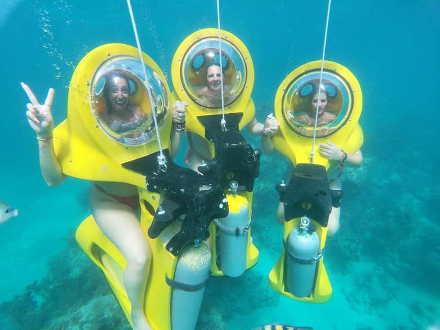 From Punta Cana: ScubaDoo, Snorkel & Glass Bottom Boat Tour - Heading to Cabeza de Toro: how pickup and timing really work