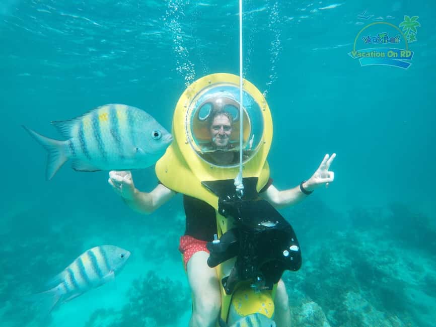 From Punta Cana: ScubaDoo, Snorkel & Glass Bottom Boat Tour - Who should book ScubaDoo + snorkeling + glass boat