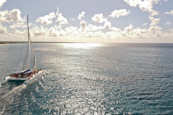 Full-Day Tour to Saona Island Sailing with Lunch and Beverages - Palmilla Natural Pool and Sand Bank: The 30-Minute Swim Stretch