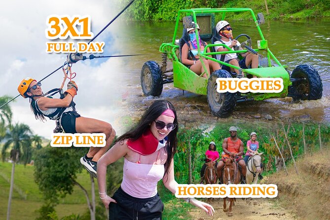 Full Pack Buggies + Horses + Zip Line + Food in Punta Cana - Key Highlights I’d Plan Around