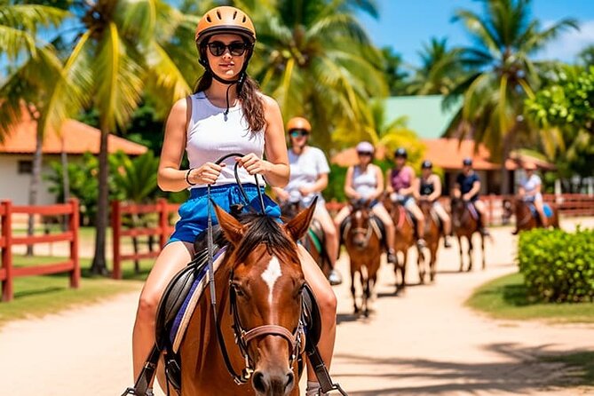 Fun Park Adventure in punta cana Super Combo of 4 - Horseback Riding: Fun, But Expect Reality on the Ground