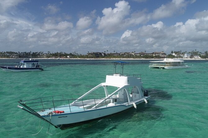 GlassBottom Catamaran with Slide - The natural pool stop: warm water, easy time outdoors