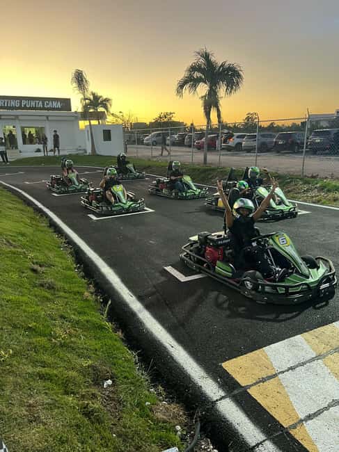 GO-KARTS: PUNTA CANA - The two-session plan: timed qualifying and a final race with results