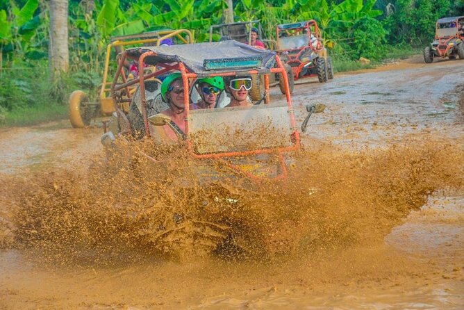 Half-Day Buggy adventure Tour! Visit Macao Beach and River Cave - Macao Beach stop: the quick hit of the Caribbean coast
