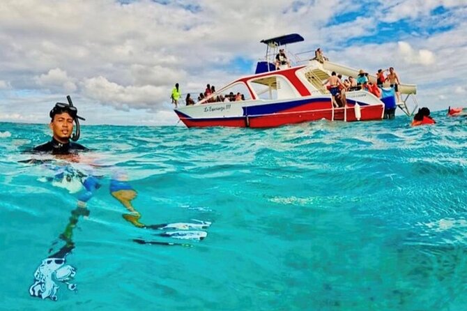 Half-Day Private Party Boat and Snorkeling in Punta Cana - The 3.5-hour flow: reef snorkeling, then the natural pool party