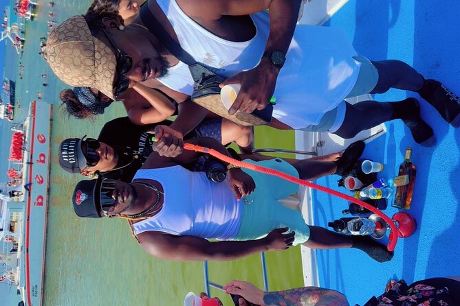 Hip Hop Adult Only Party Boat with Unlimited drinks & Sandba stop - A 3-Hour-Plus Party Route Along Punta Cana’s Coast