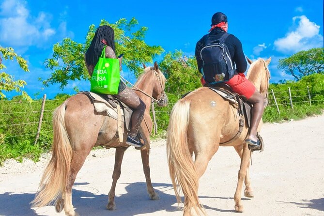 Horseback riding along Macao beach from Punta Cana - What to Bring for a Sandy Horse Day