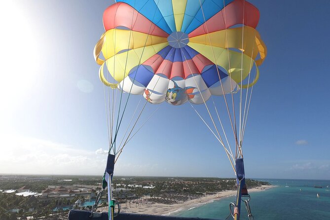 Parasailing in Bavaro - Playa Los Corales parasailing: the main event (and it’s genuinely different)