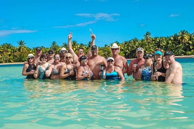 Party Boat Cruise from Punta Cana - The Natural Pool Stop and the Floating Bar Scene