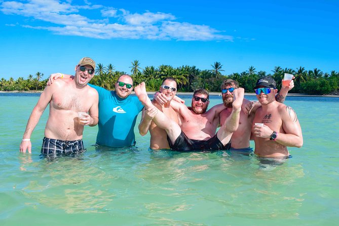 Party Boat in Punta Cana - Sailing Toward El Cortecito: Bavaro Beach Views and the Reef Stop
