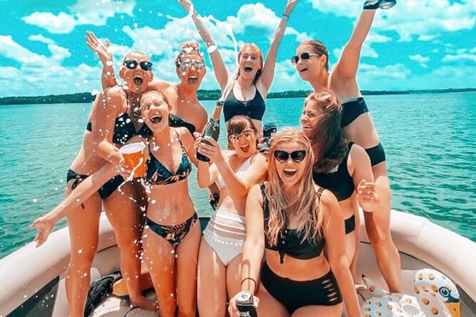 Party Boat Tour in Punta Cana - Stop three natural pool party: unlimited drinks and music