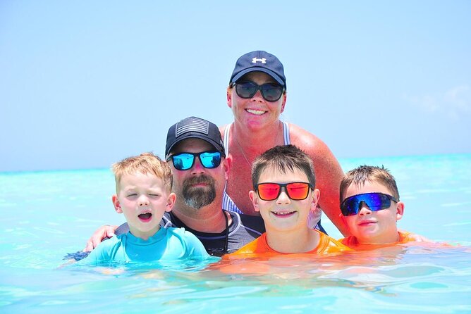Perfect Day at Saona Island by Speedboat - Completely Private - Sailing Past the Survivor Setup: A Fun Photo Moment