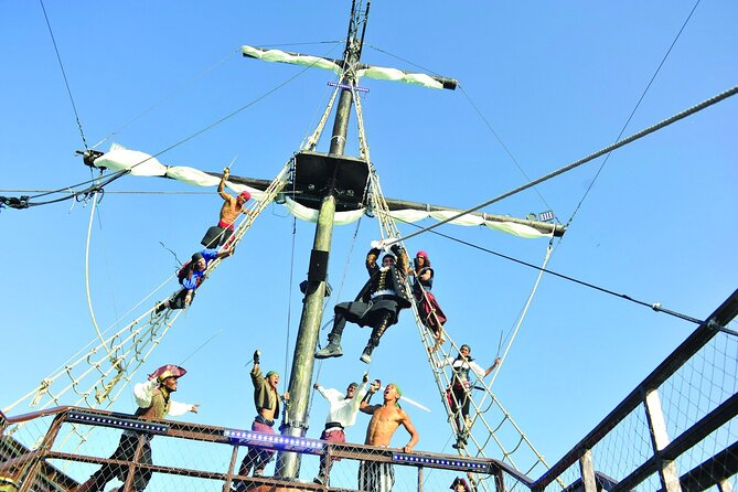 Pirates of the Caribbean Cruise- Snorkel, Sharks & Stingrays - A pirate-ship cruise with real water time off Punta Cana