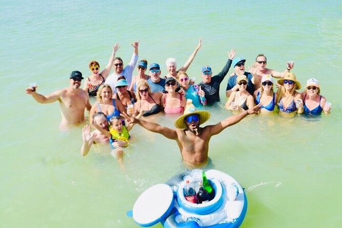 Private Catamaran Cruise with Slide & unlimited drinks - Natural pool and semi-private beach time: swim, sunbathe, repeat