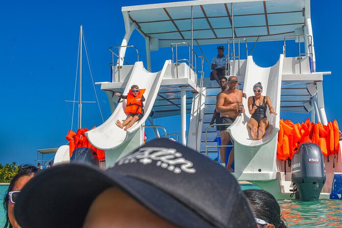 Private Luxury Double Slide Party Boat - Key highlights you’ll feel fast