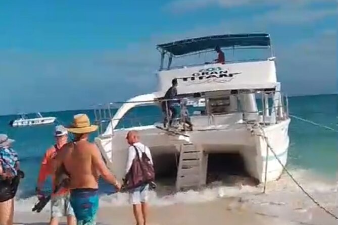 Private Tour in Boco Grande Punta Cana - Entering The Party-Plus-Privacy Catamaran World
