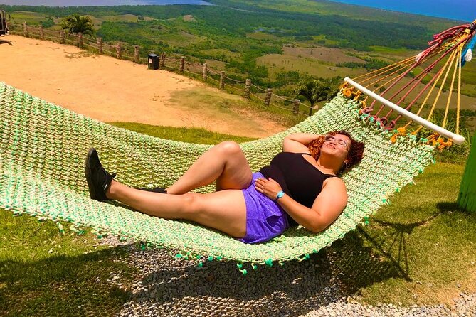 Private Tour Round Mountain Miches - At the viewpoint: zipline or bicycle, plus that 360-degree moment