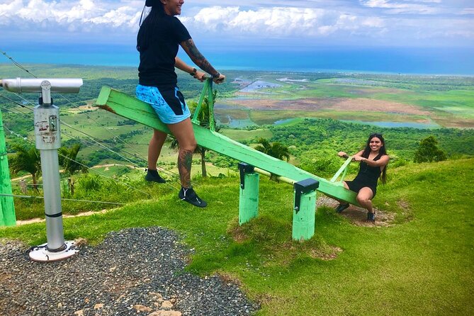 Private Tour Round Mountain Miches - Floating broom and infinity swing: photo moments that actually feel fun
