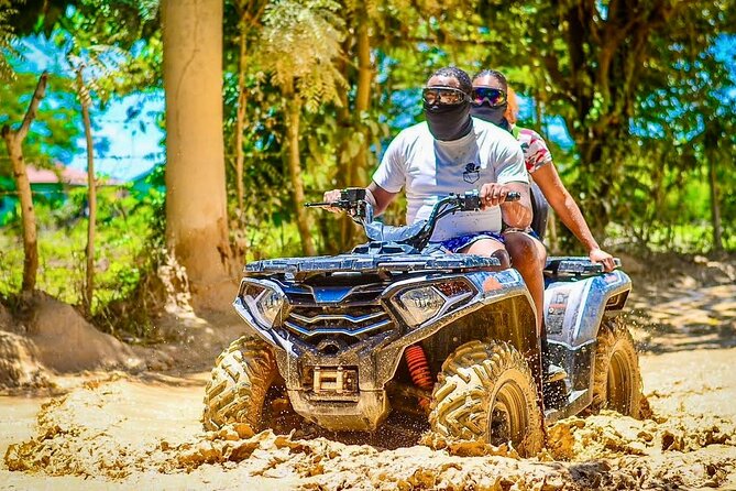 Punta Cana: Amazing ATV Adventure Private Road & Beach W/ PickUp - Cave Stop and Cave Swim: The Cool-Down Moment