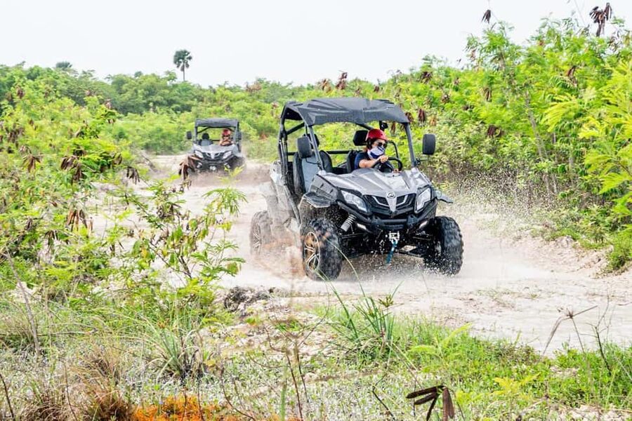 Punta Cana Aqua Karting, Buggy, Adventure Jet Ski and more - Zipline Splash: flying over the Caribbean lake (200 meters)